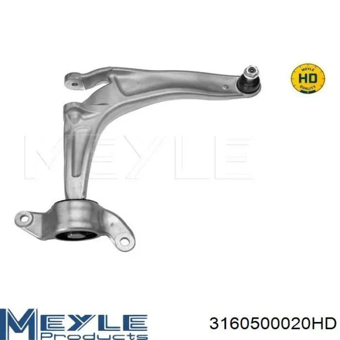 Правый рычаг передней нижней подвески Meyle 3160500020HD цена, от 129.10 USD