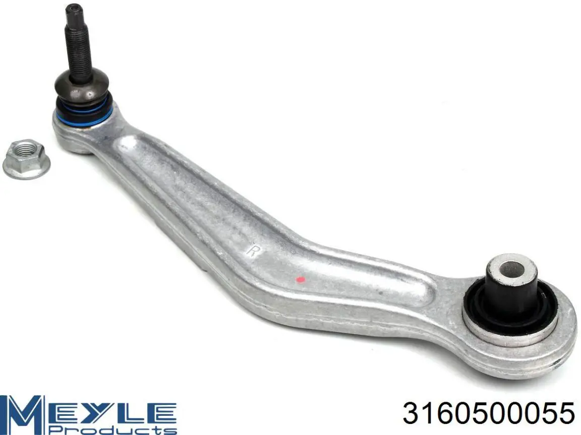 Brazo suspension trasero superior derecho 3160500055 Meyle