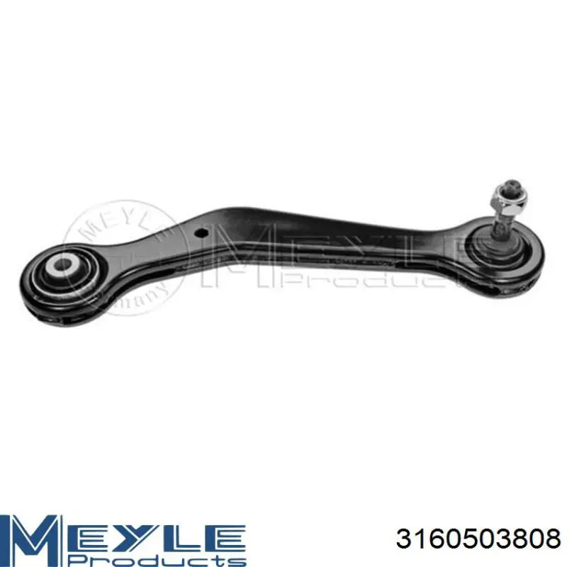 Brazo suspension trasero superior derecho 3160503808 Meyle