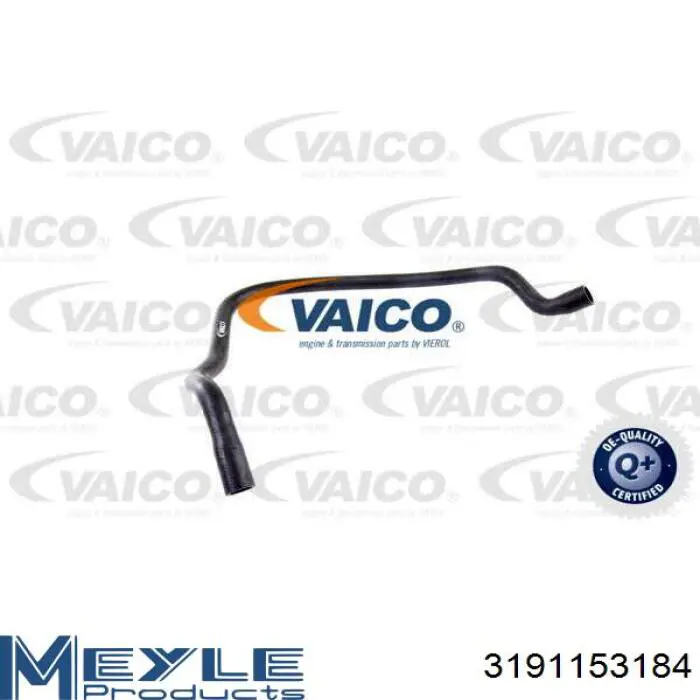 Нижний шлаг радиатора охлаждения 11531721711 BMW