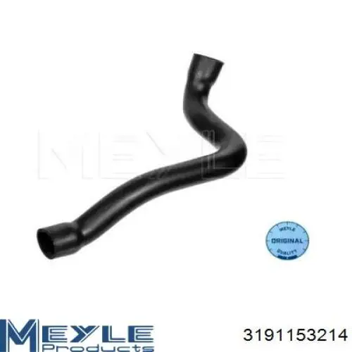 Нижний патрубок радиатора Meyle 3191153214