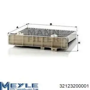 Фильтр воздушный отопителя Meyle 32123200001 цена, от 7.34 USD