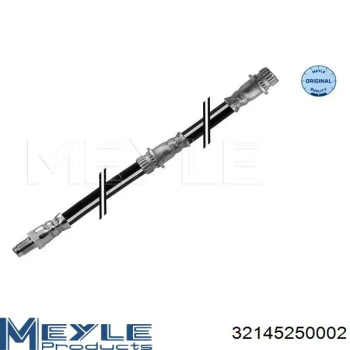 Tubo flexible de frenos trasero 32145250002 Meyle