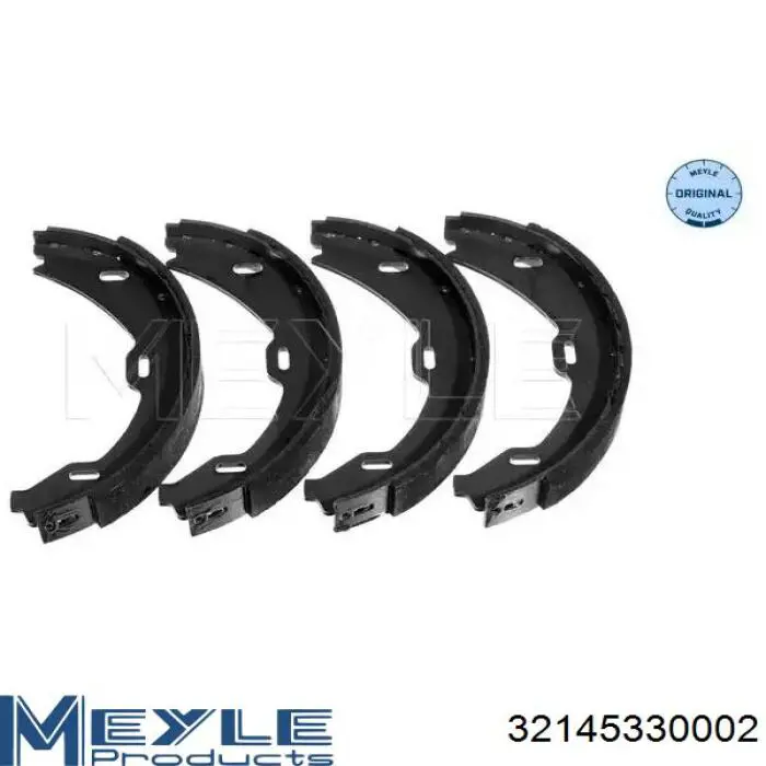 Колодки ручника LS2125 Delphi
