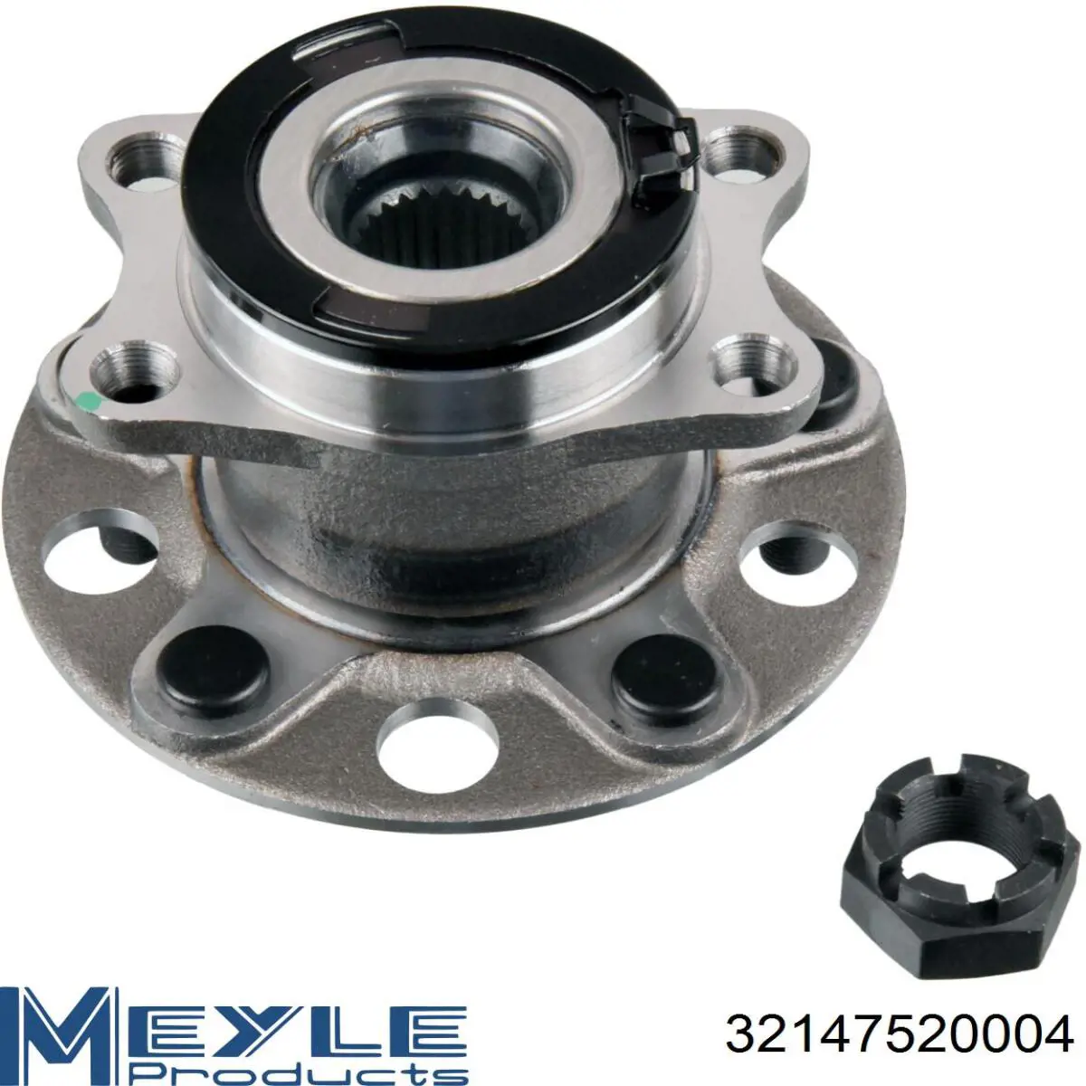 Cubo de rueda trasero 32147520004 Meyle