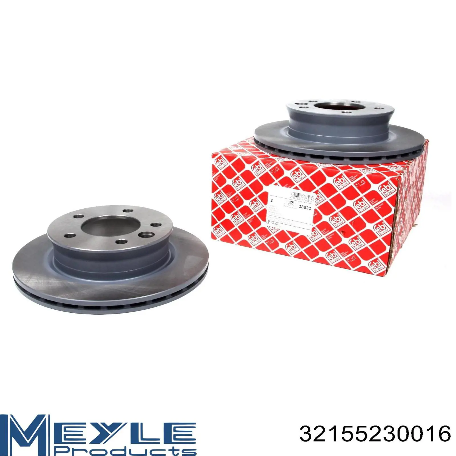 Купить 32155230016 Meyle Диск тормозной задний