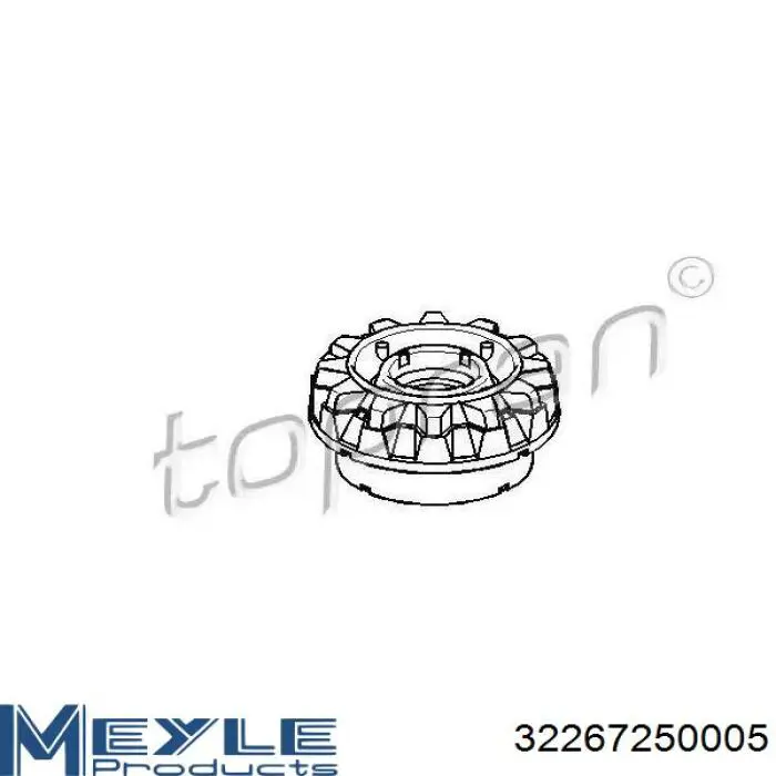 Амортизатор задний 32267250005 Meyle