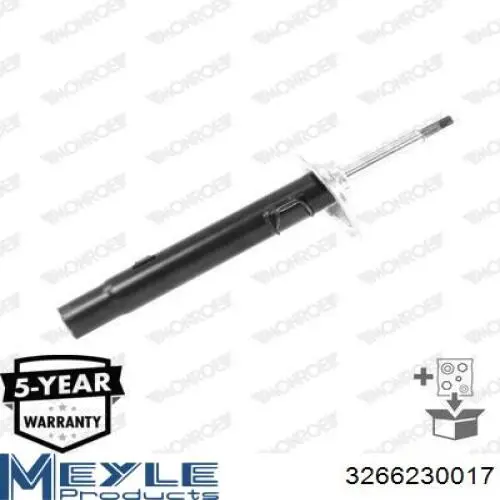 Амортизатор подвески передний левый Meyle 3266230017 цена, от 63.60 USD