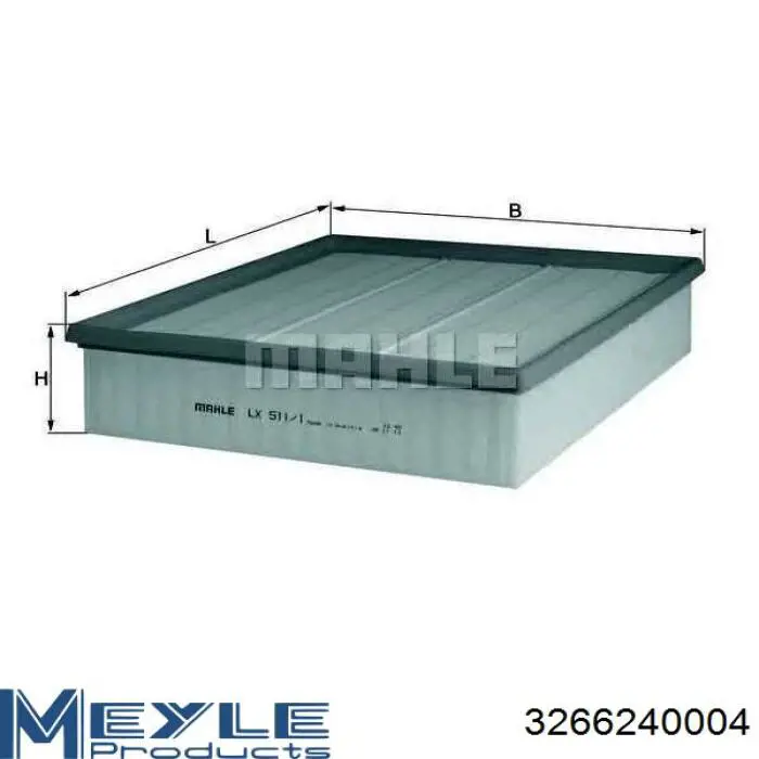 Амортизатор передний 3266240004 Meyle