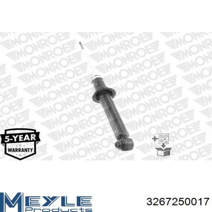 Стойка амортизатора задняя Meyle 3267250017 цена, от 79.58 USD
