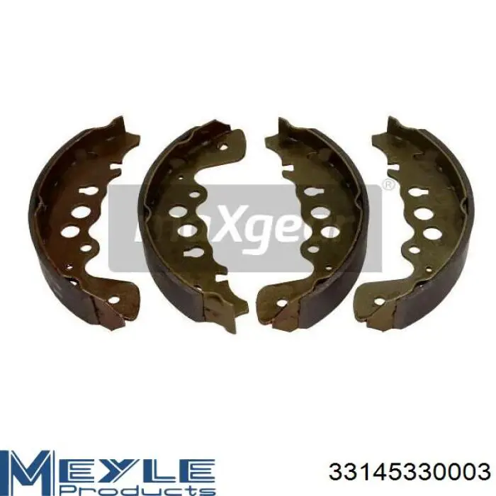 Задние барабанные колодки BC07470 Starline