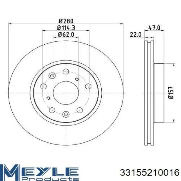 Купить 5531179J02 Suzuki Ротор тормозной