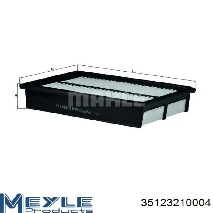 Элемент воздушного фильтра Rider RD1340LX1688 цена, от 5.07 USD