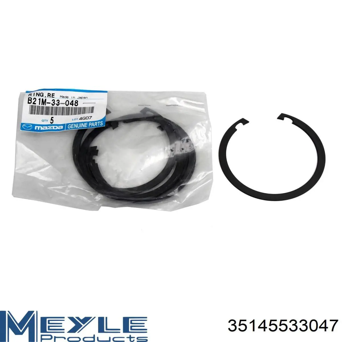 B45533047 Mazda Подшипник ступицы передней