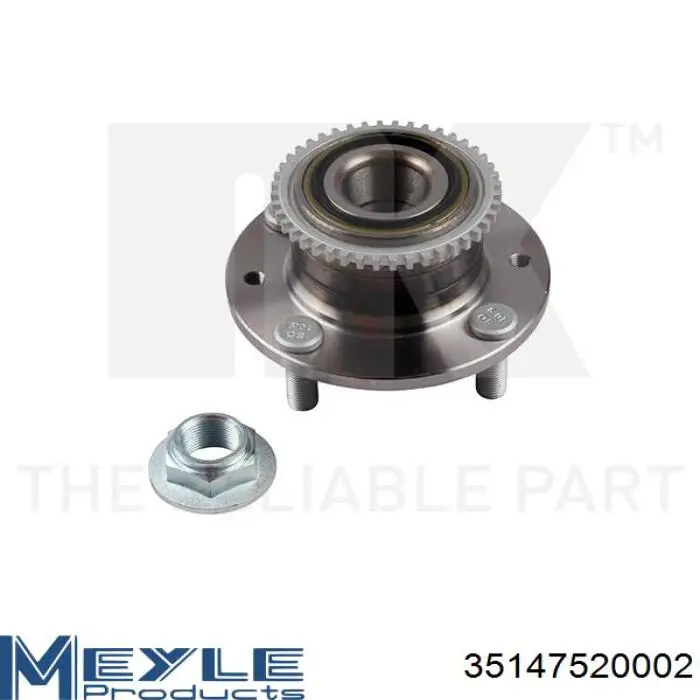 Задняя ступица LO23298 Starline