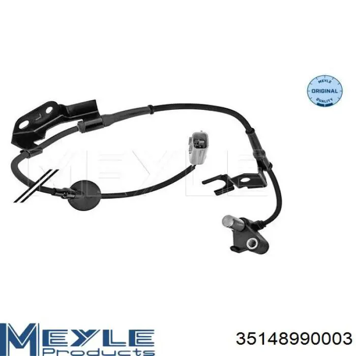 Cable de sensor, ABS, delantero izquierdo 35148990003 Meyle