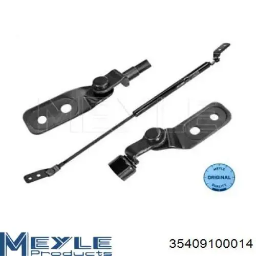Amortecedor de tampa de porta-malas (de 3ª/5ª porta traseira) 35409100014 Meyle