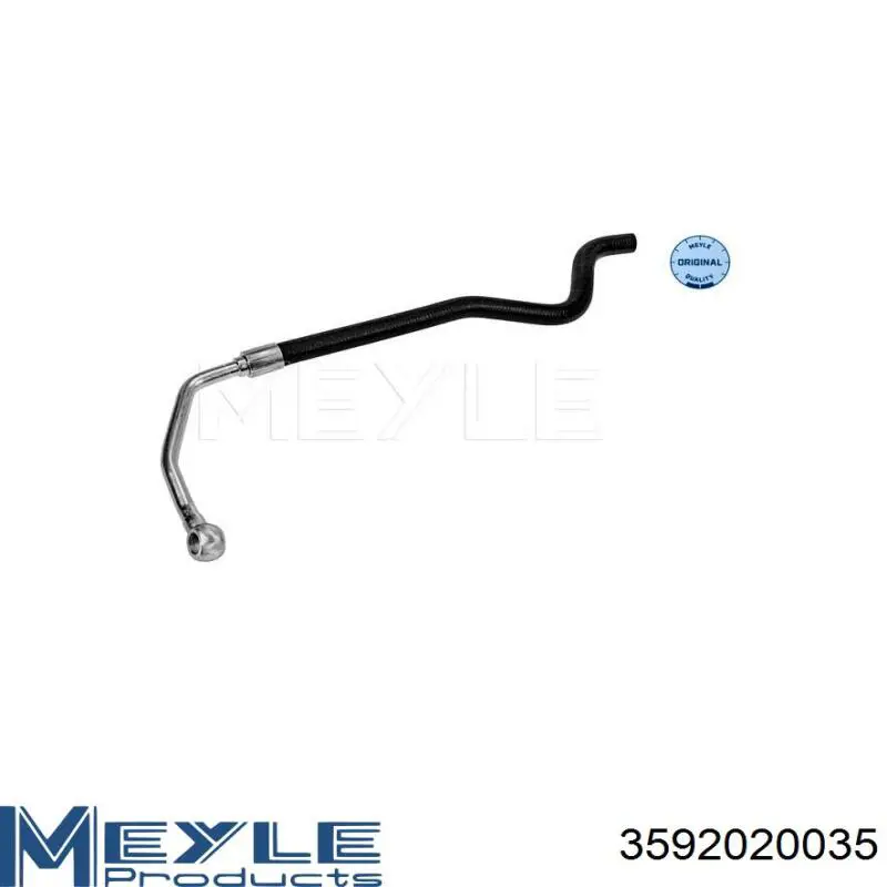 32414033151 BMW шланг гур низкого давления, от бачка к насосу