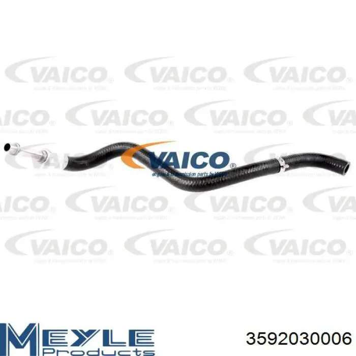 7003202 Autotechteile Шланг ГУР низкого давления, от радиатора к бачку