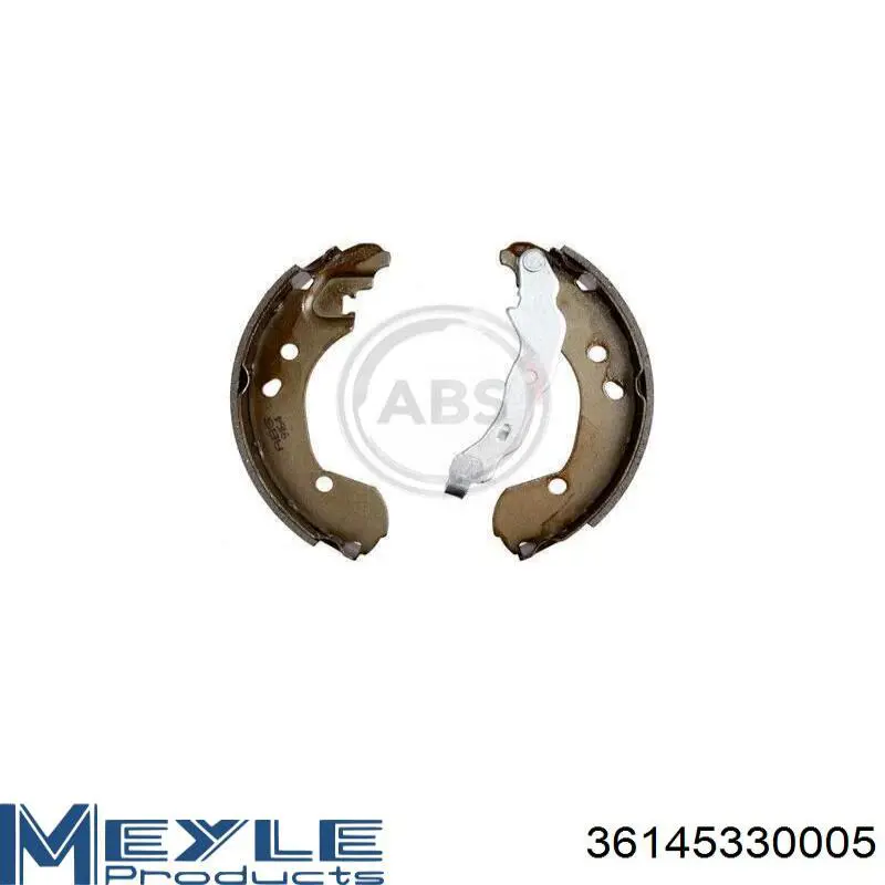 Купить BD0356 AMP/Paradowscy Задние барабанные тормозные колодки