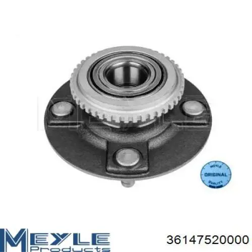 Ступица заднего колеса Meyle 36147520000