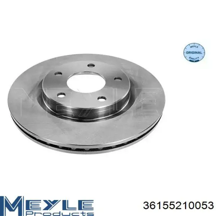 36-15 521 0053 Meyle диск тормозной передний