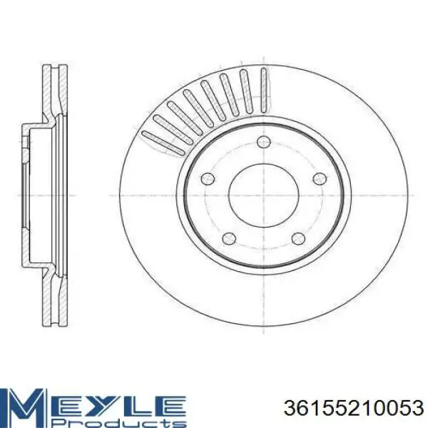 Тормоз дисковый передний Rotinger RT4571GLT5 цена, от 57.83 USD