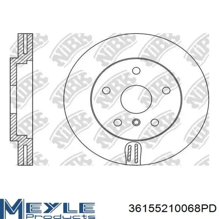 Купить 83068014 R1 Concepts Ротор тормозной