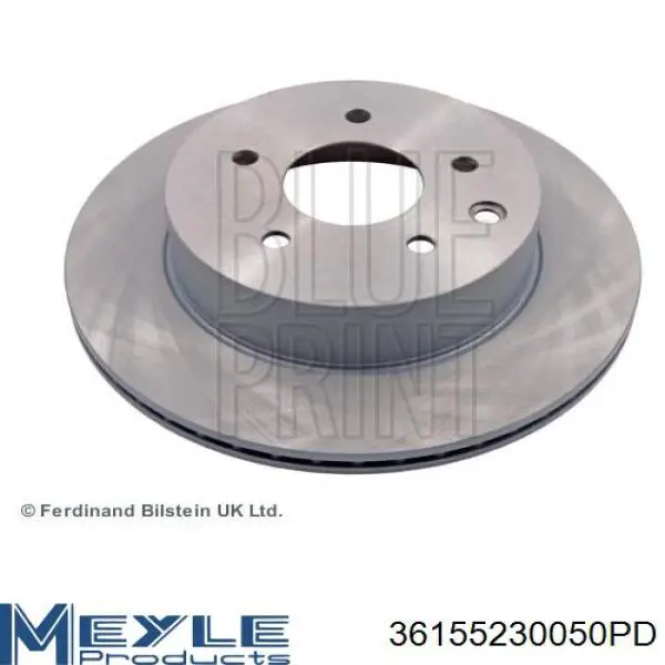Купить DP158C Japan Parts Диск тормозной задний