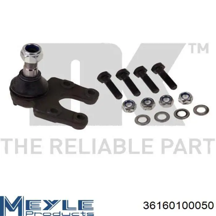 Нижняя шаровая опора 401607F000 Nissan/Infiniti