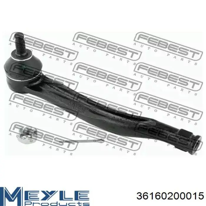 Купить RL852010N Raiso Наконечник рулевой тяги, внешний