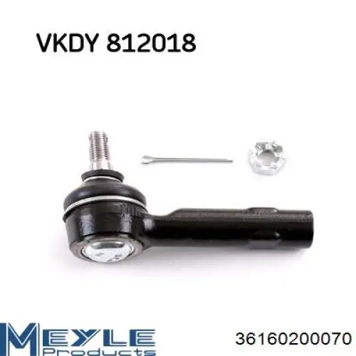 Купить FT1810 Autlog Наконечник рулевой тяги, внешний