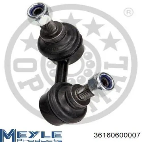 Тяга переднего стабилизатора Meyle 36160600007 цена, от 11.55 USD