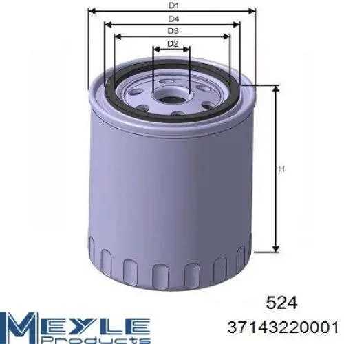 P3366 Bosch Масляный фильтр двигателя
