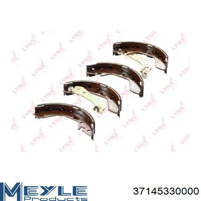Задние барабанные колодки MLH12 Mando