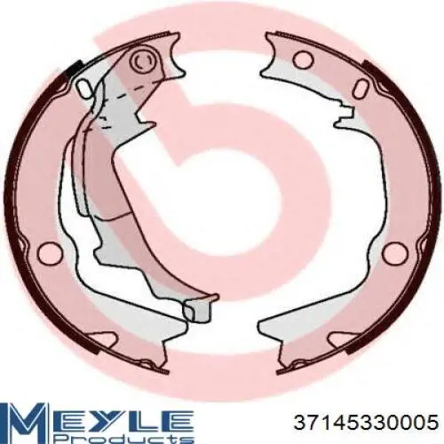 Колодки ручника 37145330005 Meyle
