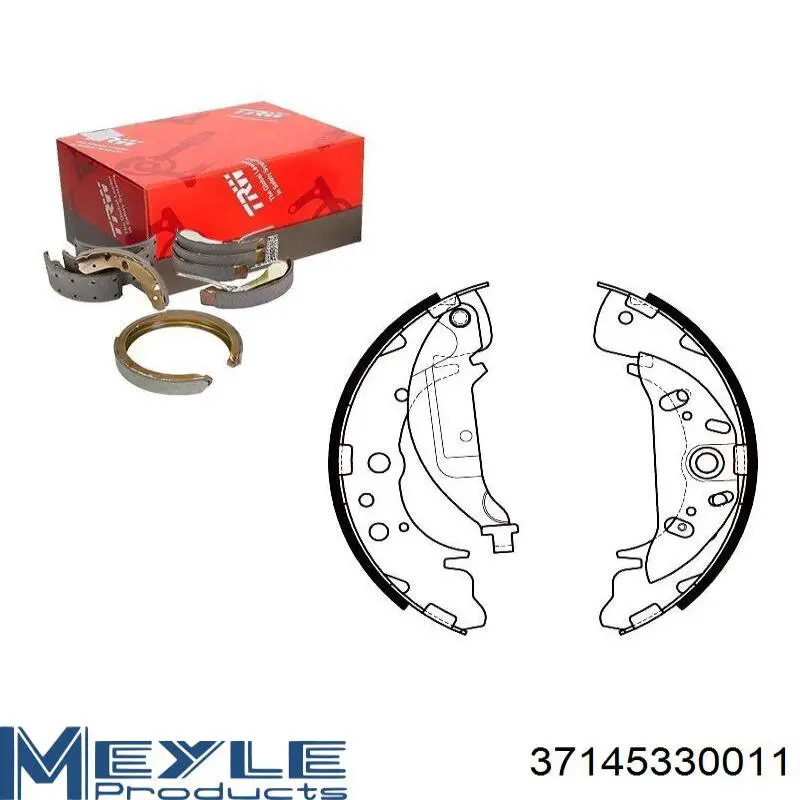 Барабанные колодки Brembo S11503