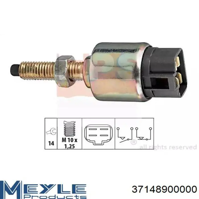 Датчик стоп сигнала SMB967 Lucas