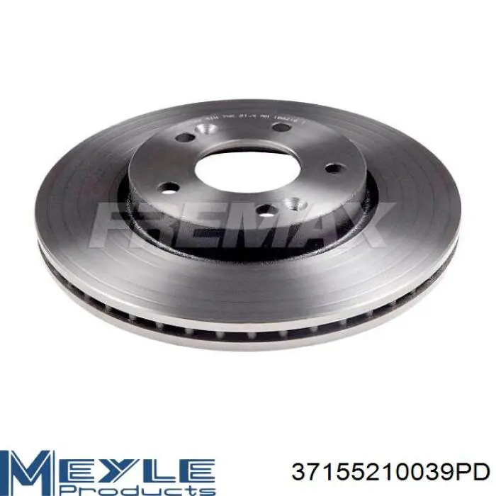 Тормоз дисковый передний Meyle 37155210039PD цена, от 45.49 USD