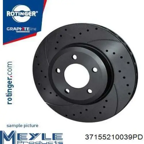 Купить 37155210039PD Meyle Ротор тормозной