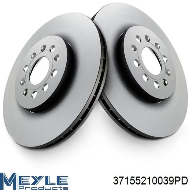 Передний тормозной диск Meyle 37155210039PD
