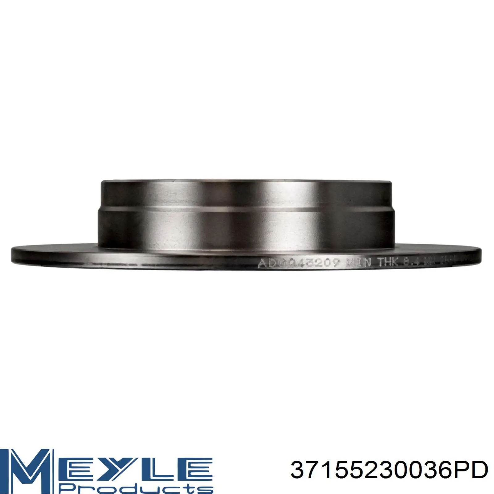 37155230036PD Meyle Дисковый тормоз