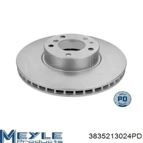 3835213024PD Meyle передние тормозные диски