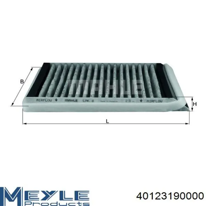 Фильтр воздушный отопителя Kavo Parts NC2010 цена, от 5.33 USD