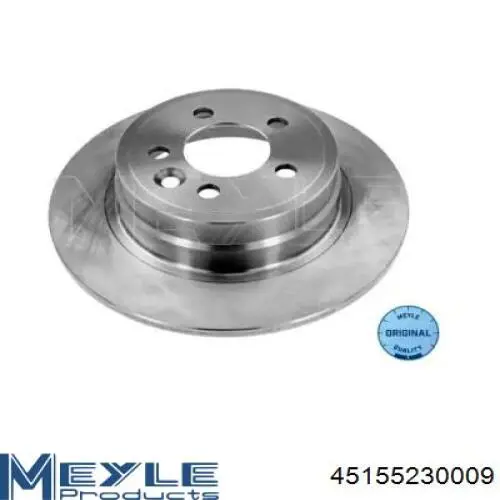 23-0644 Metelli диск тормозной задний
