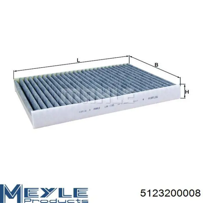 Купить AF5203A Alpha Filter Фильтр салона угольный
