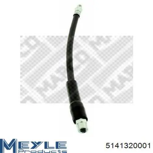 Tubo flexible de frenos trasero 5141320001 Meyle