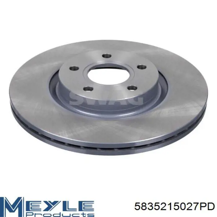 Тормоз дисковый передний Meyle 5835215027PD цена, от 59.54 USD