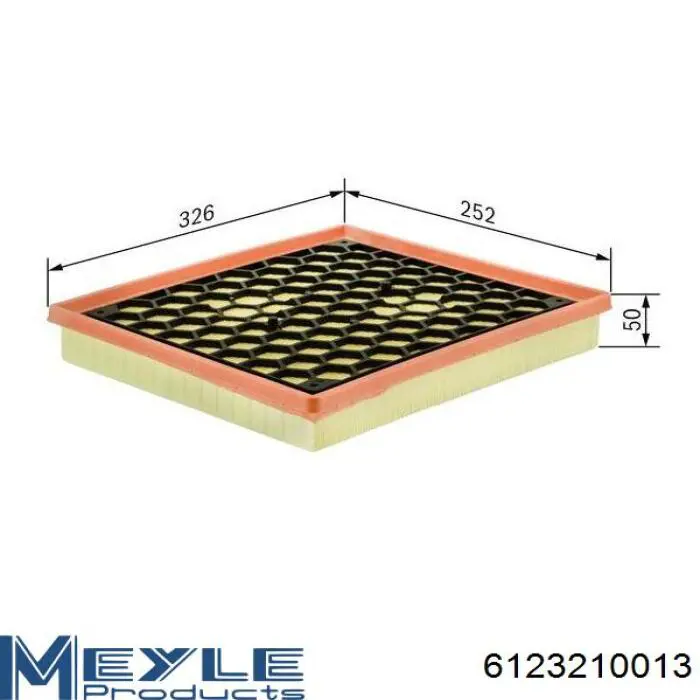 Купить 1711810 Kraft Автомобильный фильтр воздуха