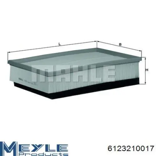 AF8512 Maxgear Воздушный фильтр двигателя